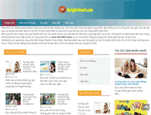 Tablet Screenshot of dangtinnhanh.net